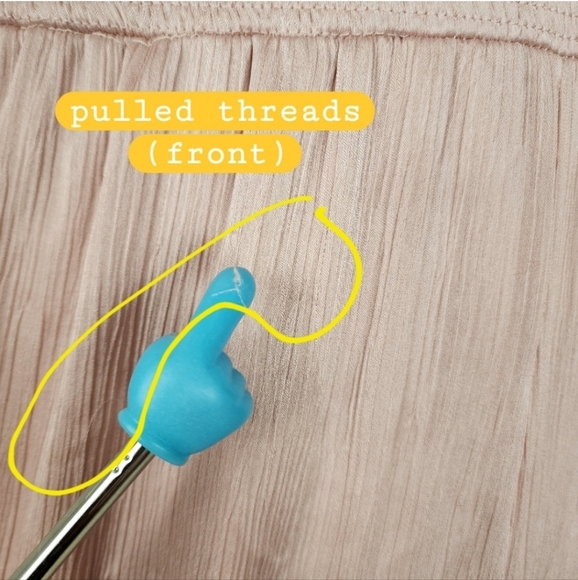 Baltic Born Dress Rose Prague Satin Maxi Deep V Neck Smocked Waist Size L - Picture 11 of 16